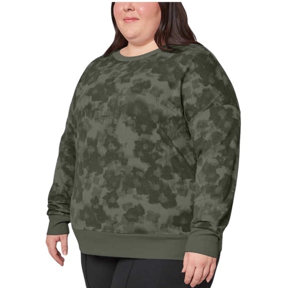 Ladies Mondetta 3X Crewneck Pullover Shirt Active Top Lightweight Long Sleeve - Picture 3 of 11